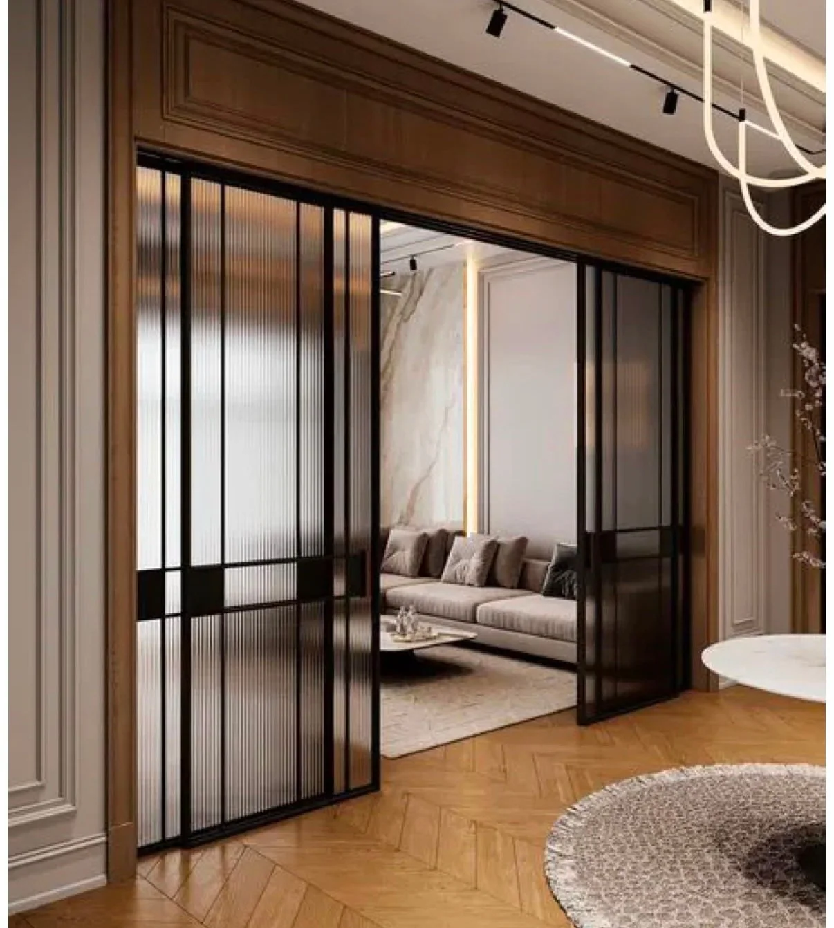 Frame sürgülü qapılar